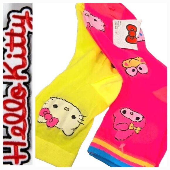 Hello Kitty & Friends 2PK Sheer Ankle Socks - Picture 1 of 5